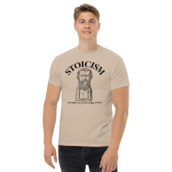 Alternative view of STOICISM The Subtle Art of Not Giving A Fuck – Zeno of Citium Tee