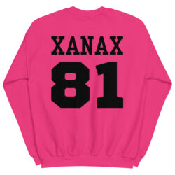 XANAX 81 (black font version) Sweatshirt | Prescription Drugs Team Shirts clothing line - Image 4