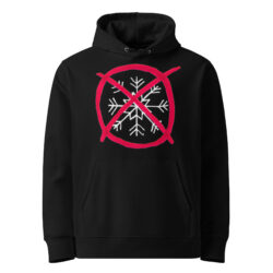ANTI-SNOWFLAKES SYMBOL (VARIANT III) Unisex PREMIUM 100% ORGANIC Hoodie (S-2XL)