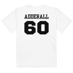 ADDERALL (black font version) T-Shirt | Prescription Drugs Team Shirts clothing line