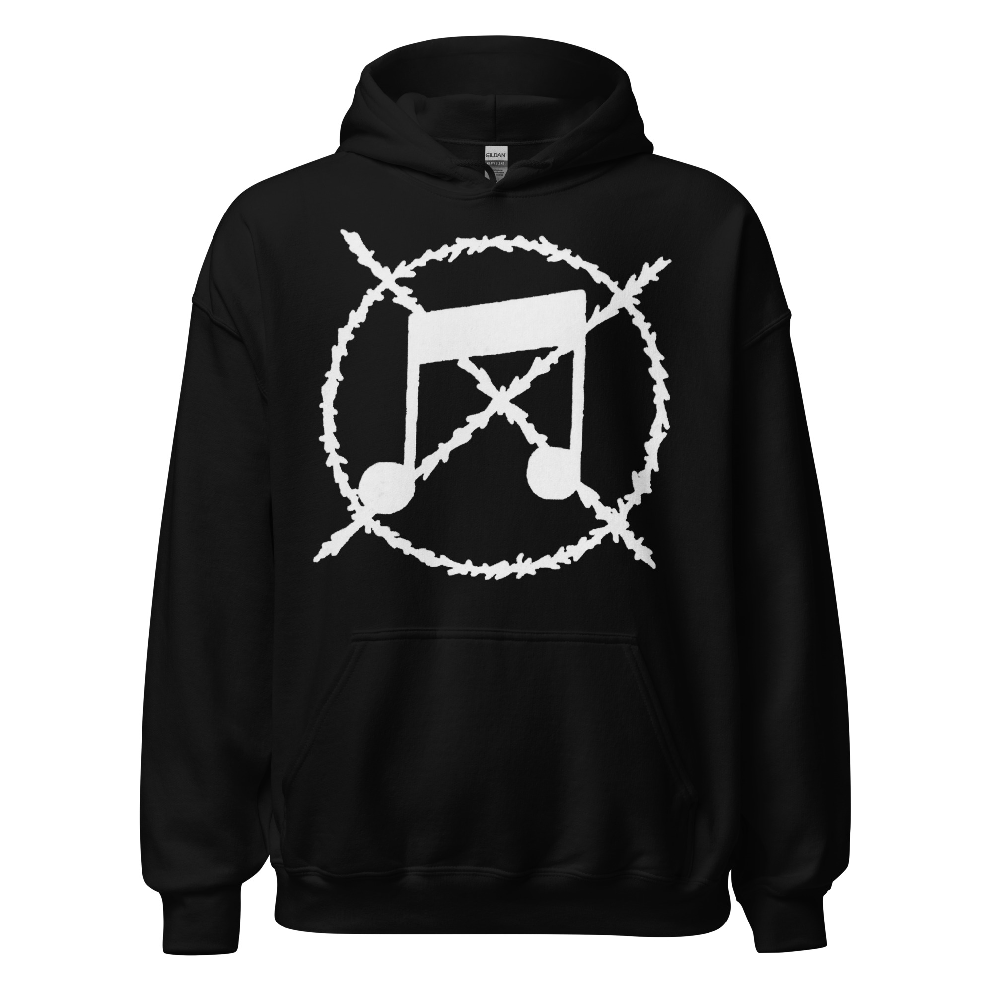 ANTI-MUSIC SYMBOL Hoodie