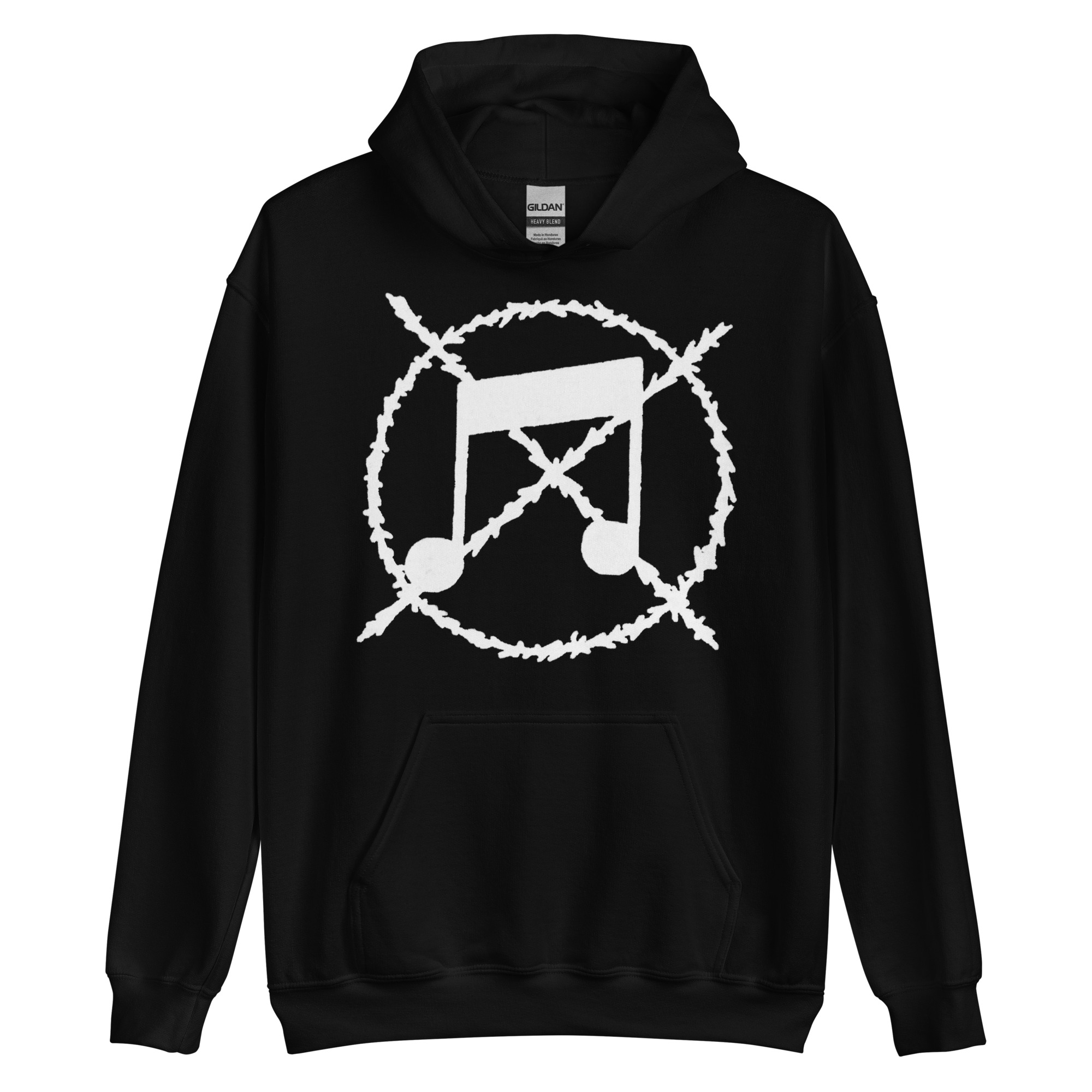 ANTI-MUSIC SYMBOL Hoodie - Image 2
