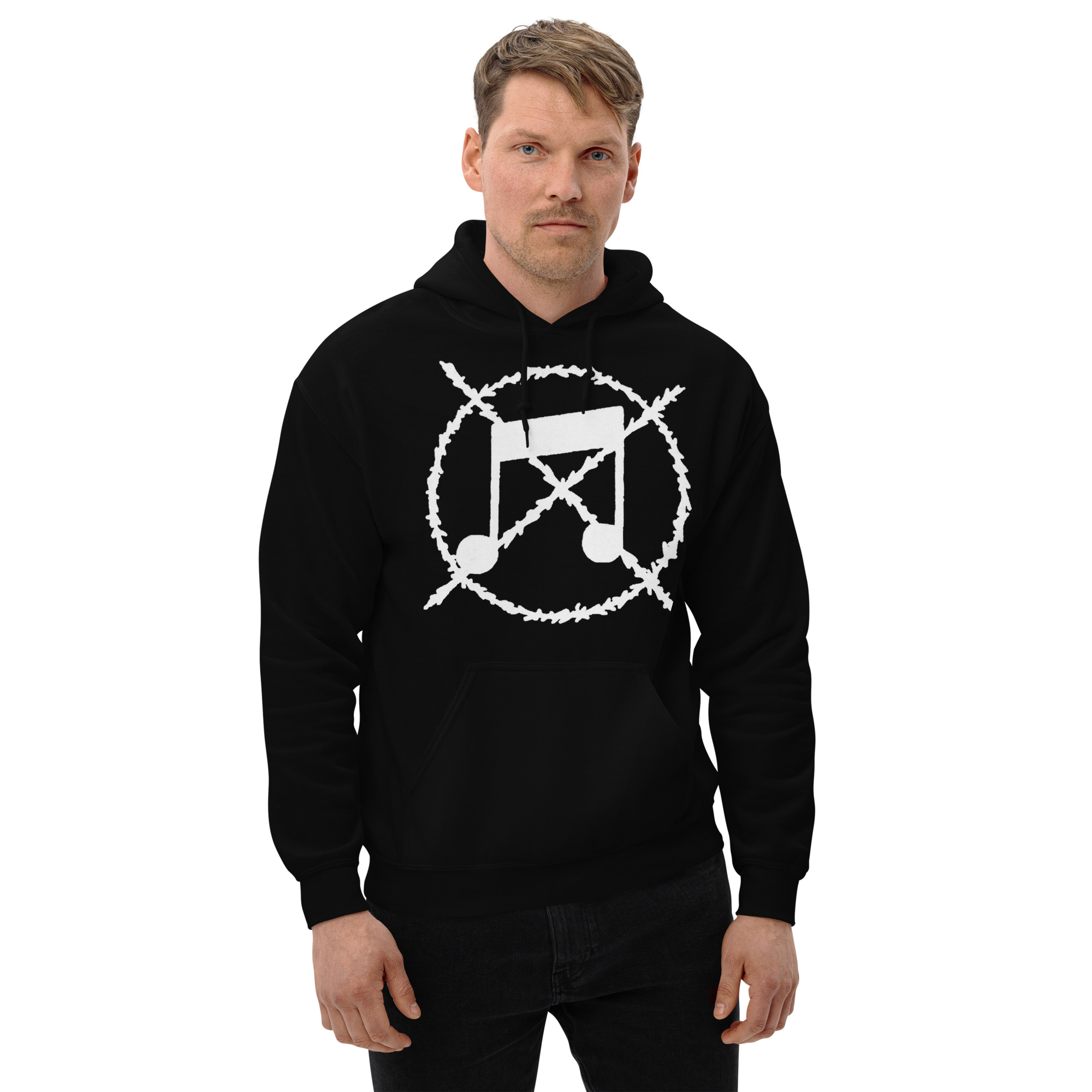 ANTI-MUSIC SYMBOL Hoodie - Image 3