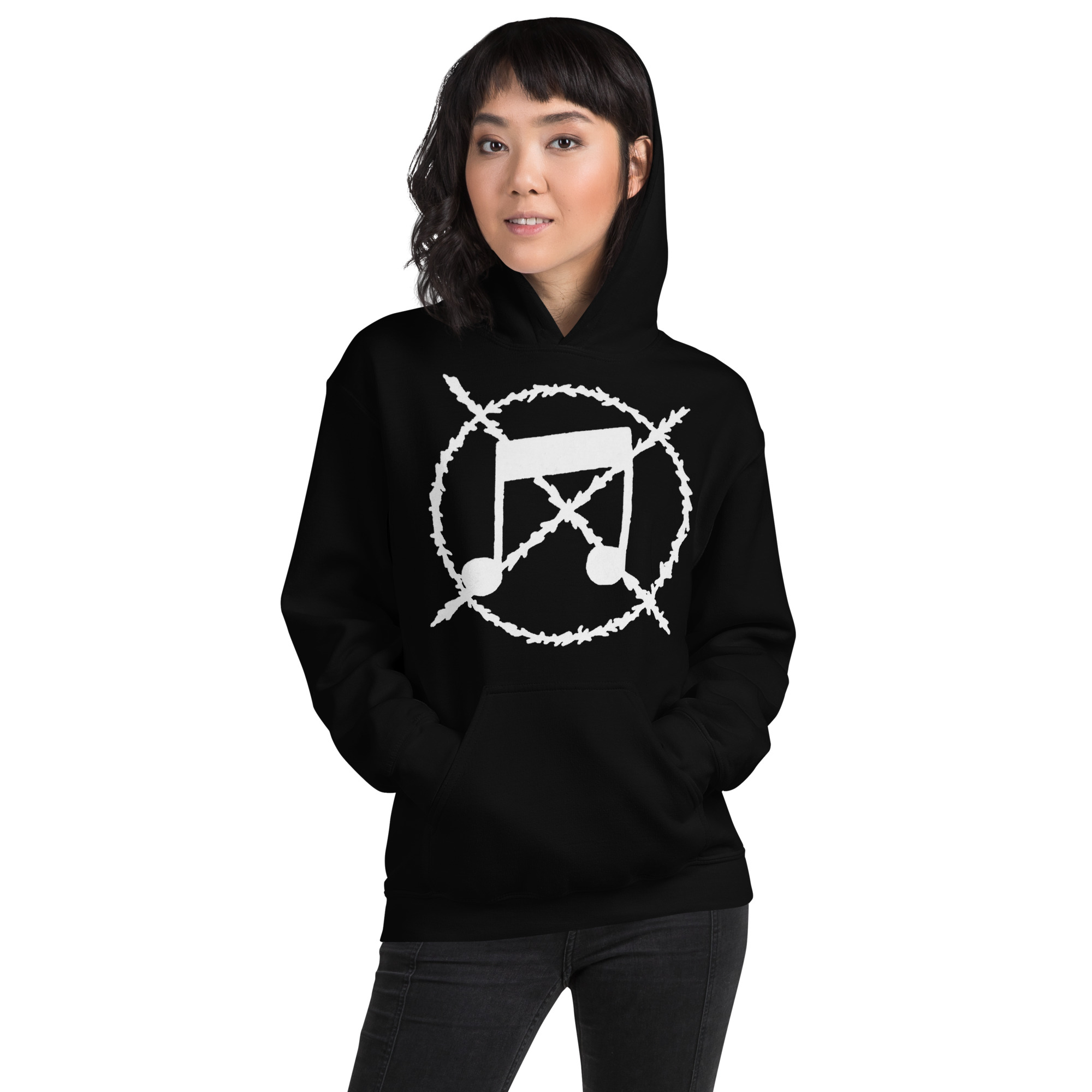 ANTI-MUSIC SYMBOL Hoodie - Image 4