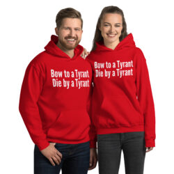 Alternative view of BOW TO A TYRANT DIE BY A TYRANT Hoodie