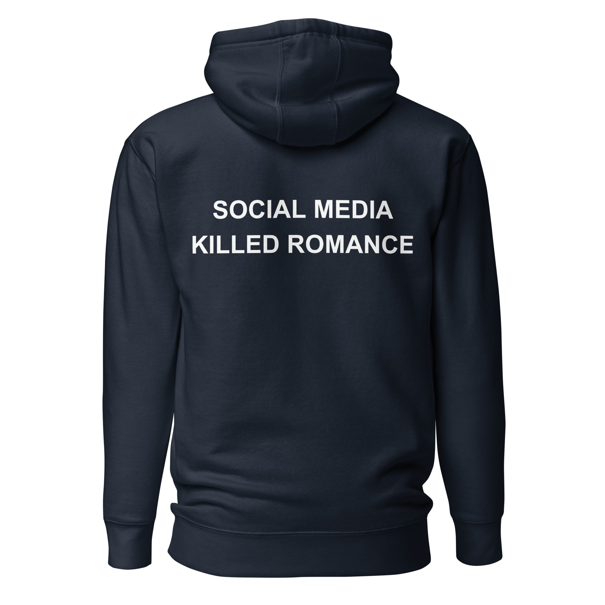 SOCIAL MEDIA KILLED ROMANCE HOODIE - Image 4