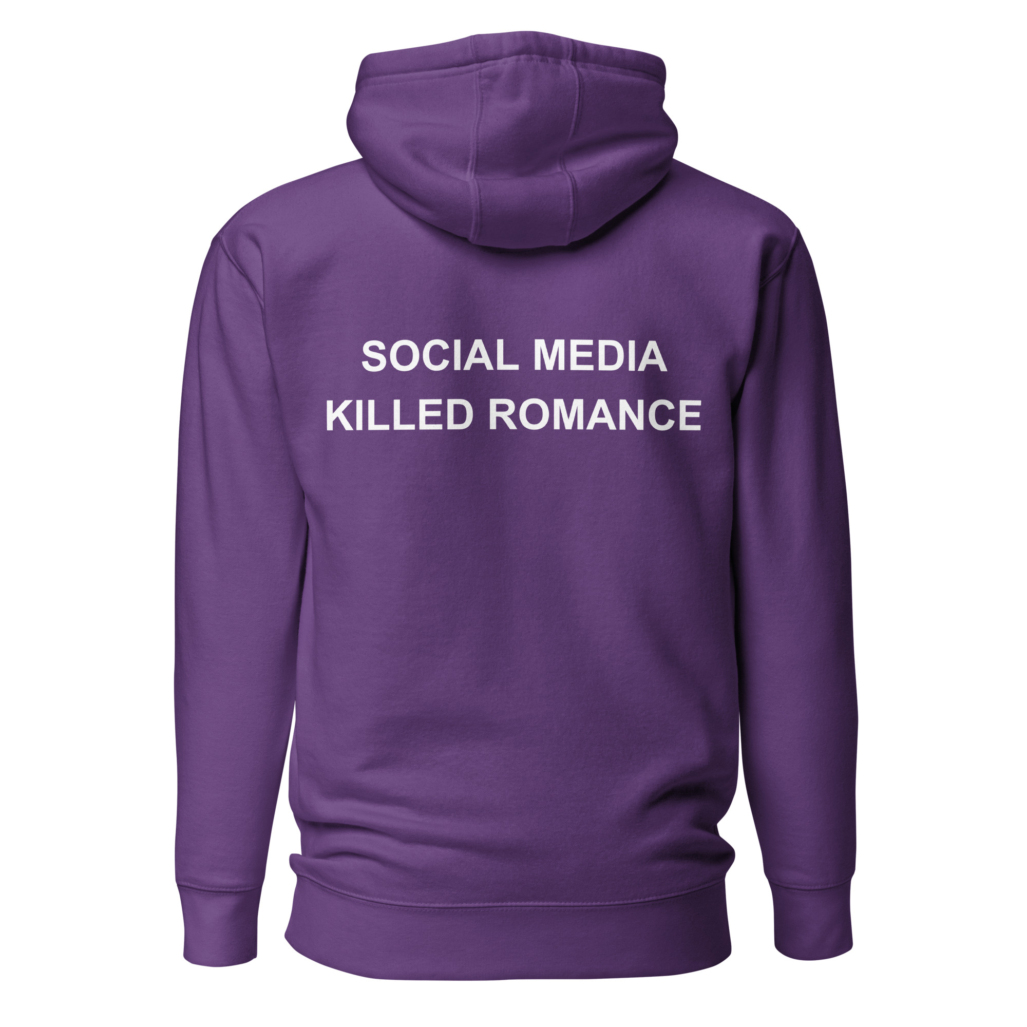 SOCIAL MEDIA KILLED ROMANCE HOODIE - Image 14