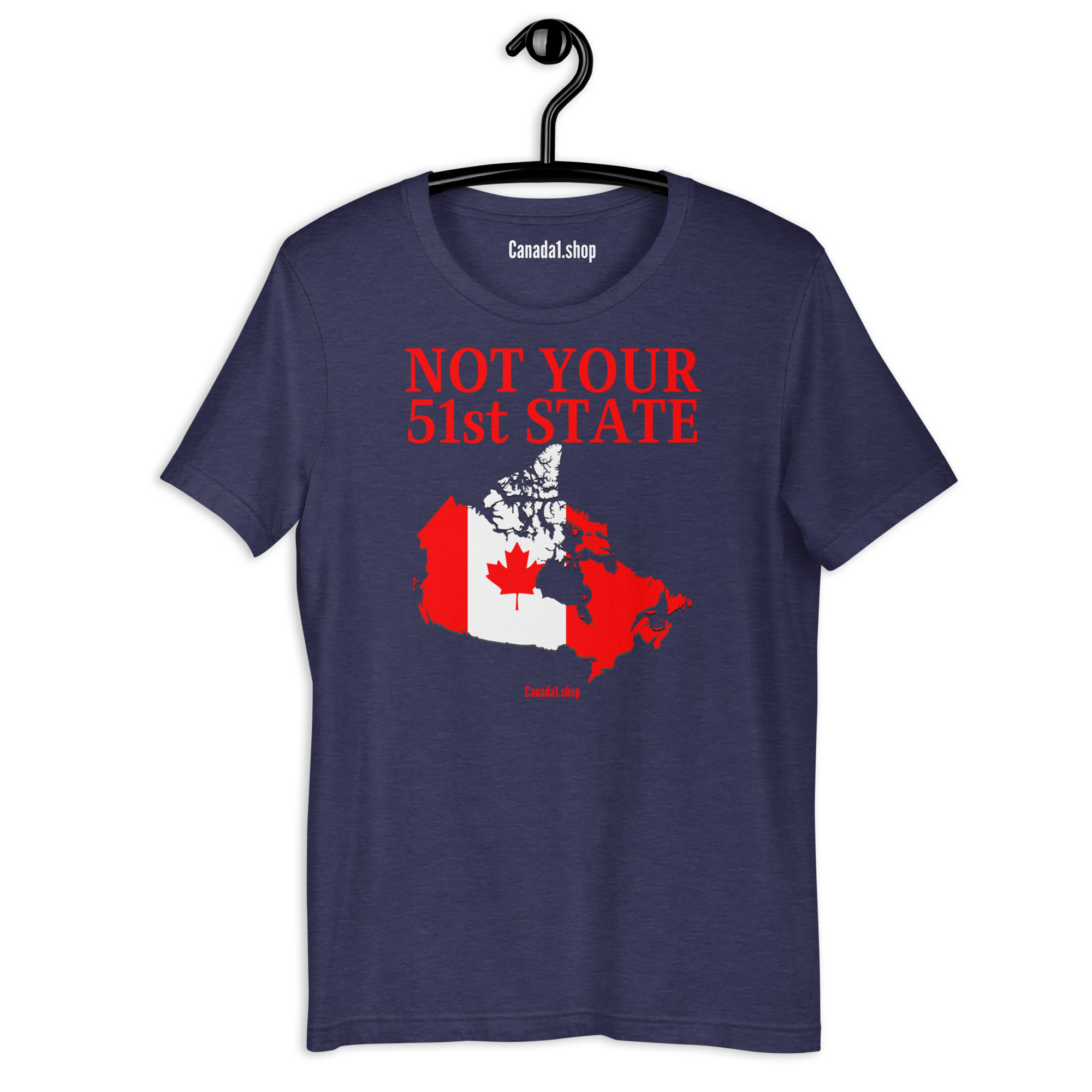 Canada Is Not Your 51st State - Canada Map Flag t-shirt - Image 5