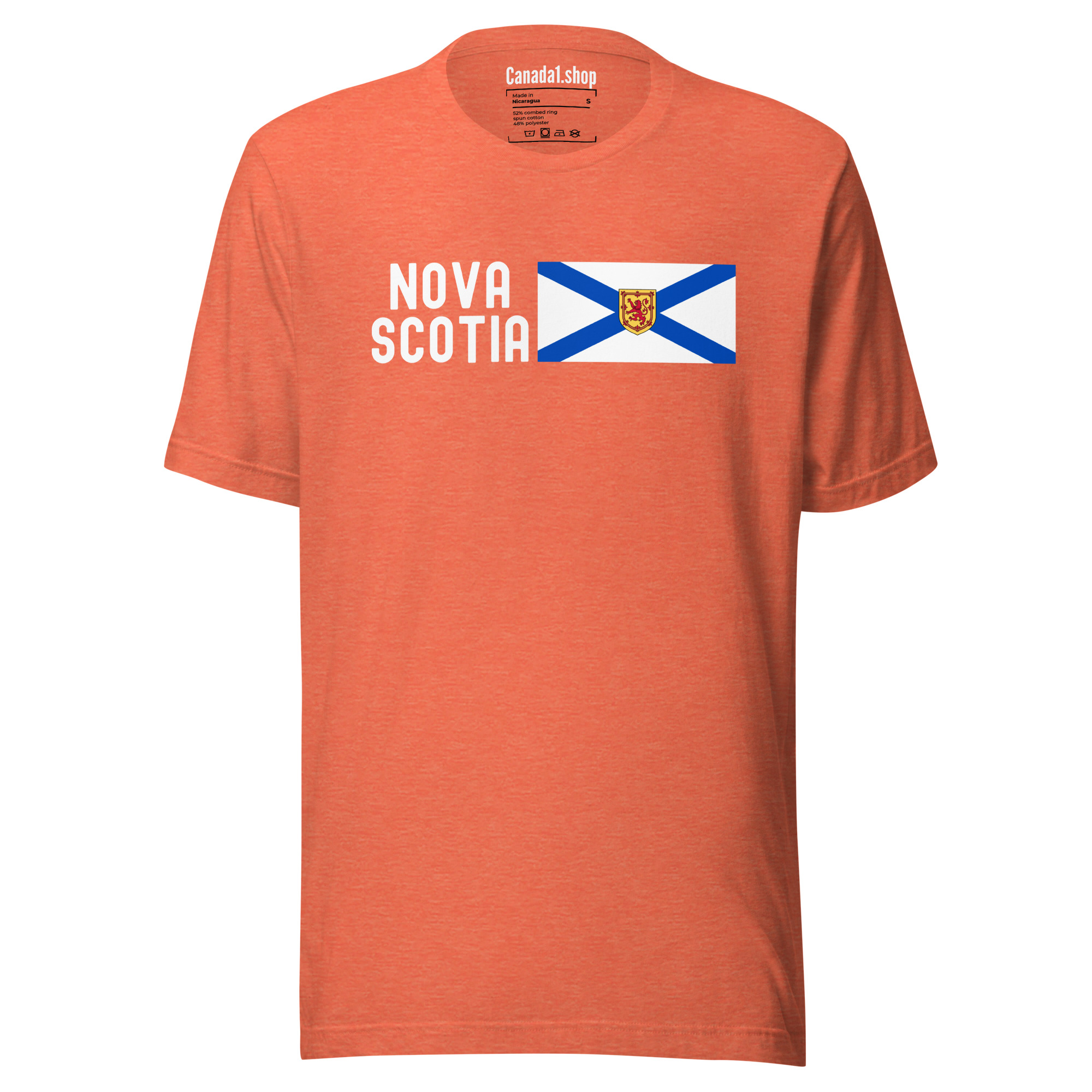 Nova Scotia Flag | Canada Provinces & Territories T-Shirt - Image 11