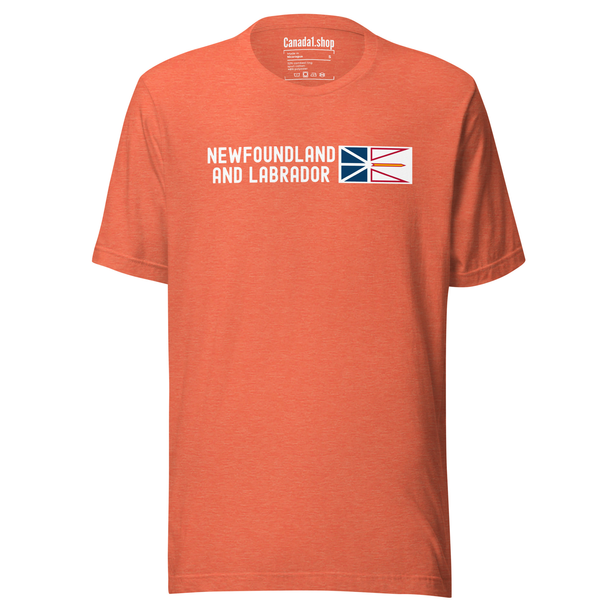 Newfoundland and Labrador Flag | Canada Provinces & Territories T-Shirt - Image 11