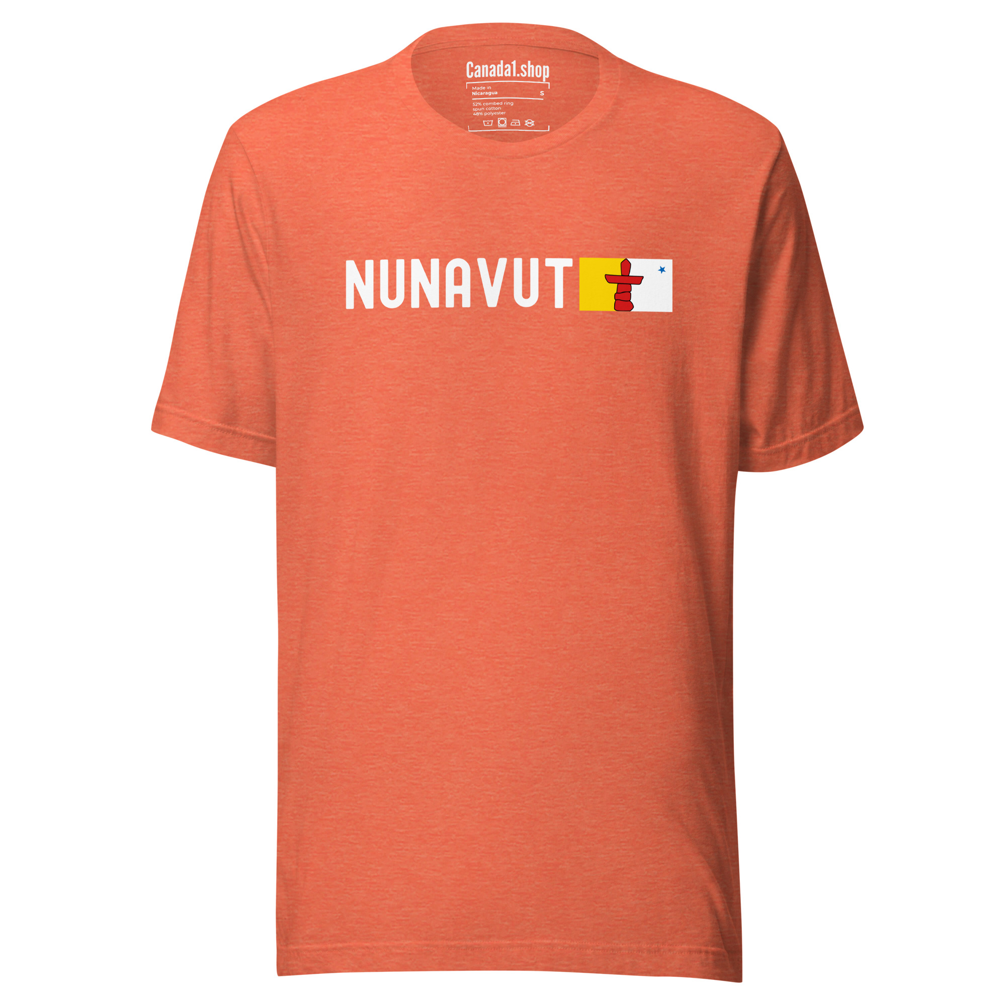 Nunavut Flag | Canada Provinces & Territories T-Shirt - Image 11