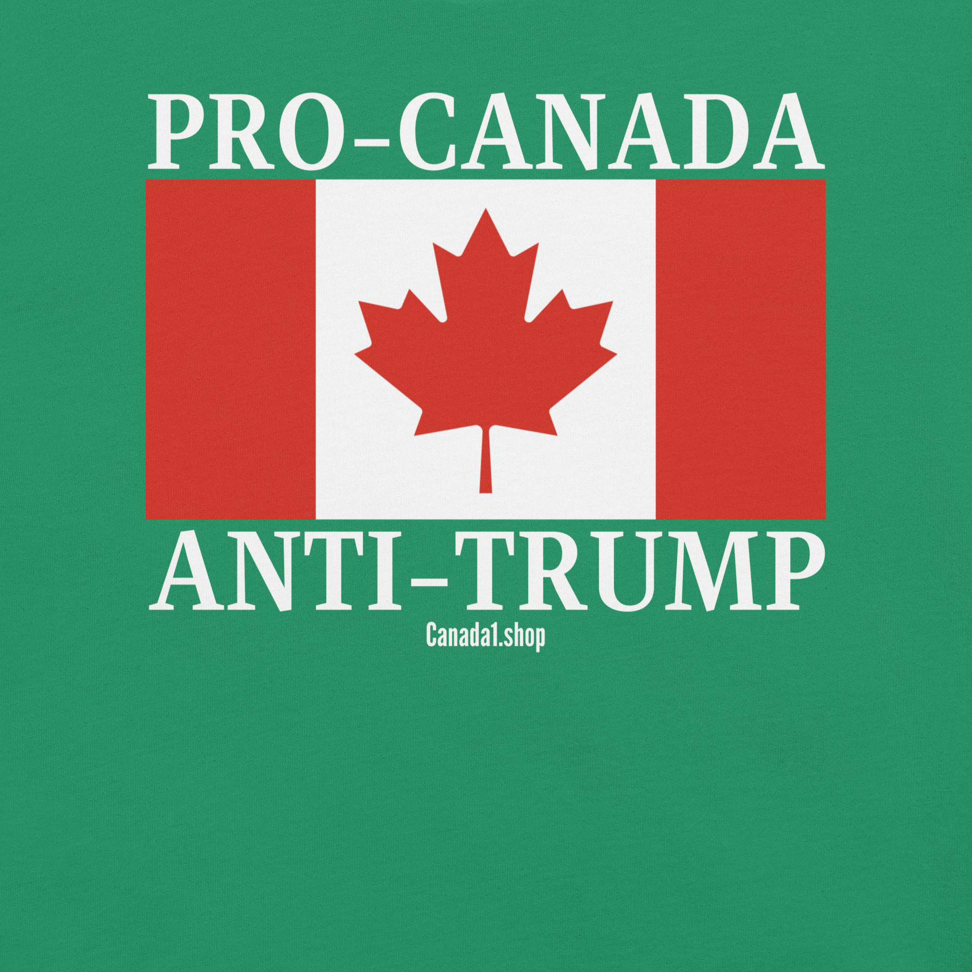 PRO-CANADA ANTI-TRUMP Canadian Flag T-Shirt - Image 14