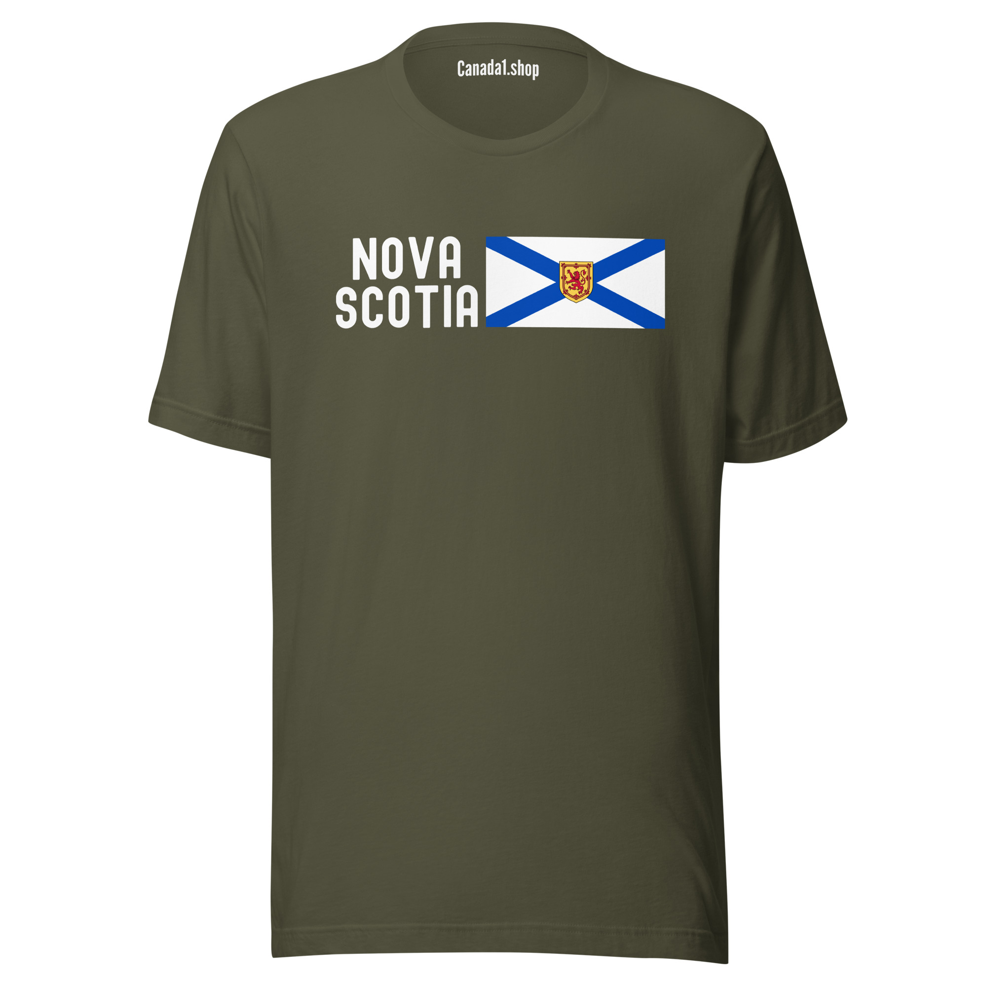 Nova Scotia Flag | Canada Provinces & Territories T-Shirt - Image 7