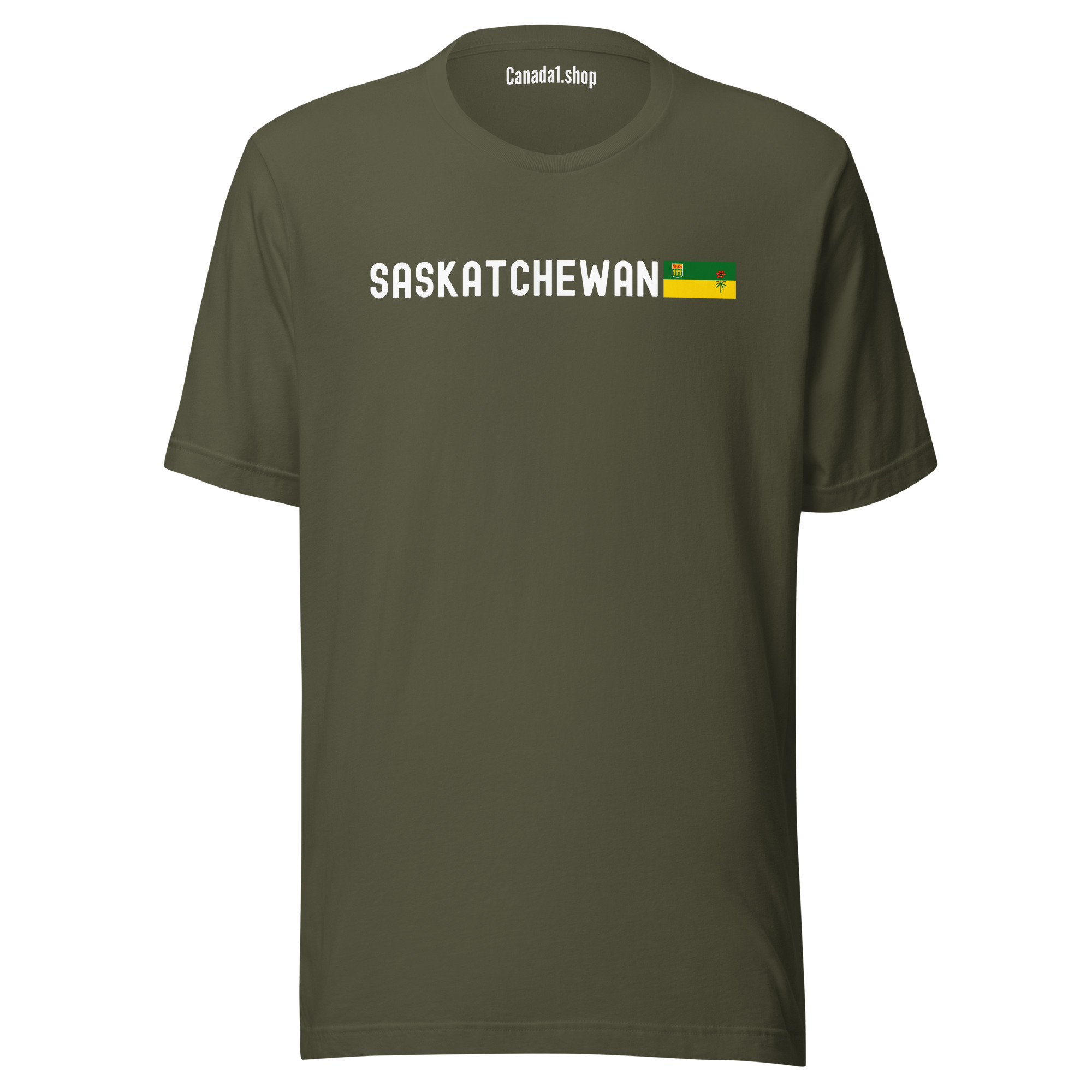 Saskatchewan Flag | Canada Provinces & Territories T-Shirt - Image 7