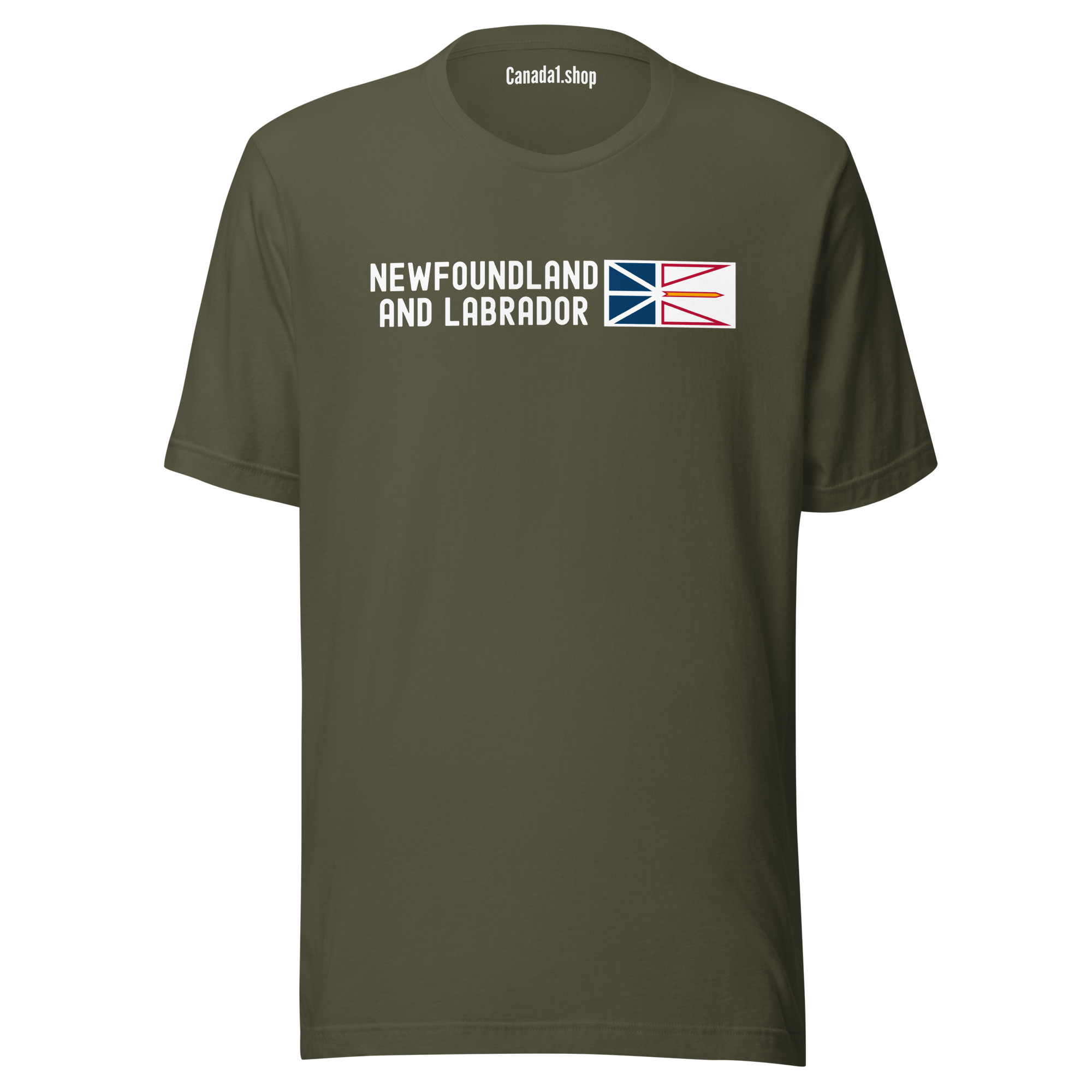 Newfoundland and Labrador Flag | Canada Provinces & Territories T-Shirt - Image 7