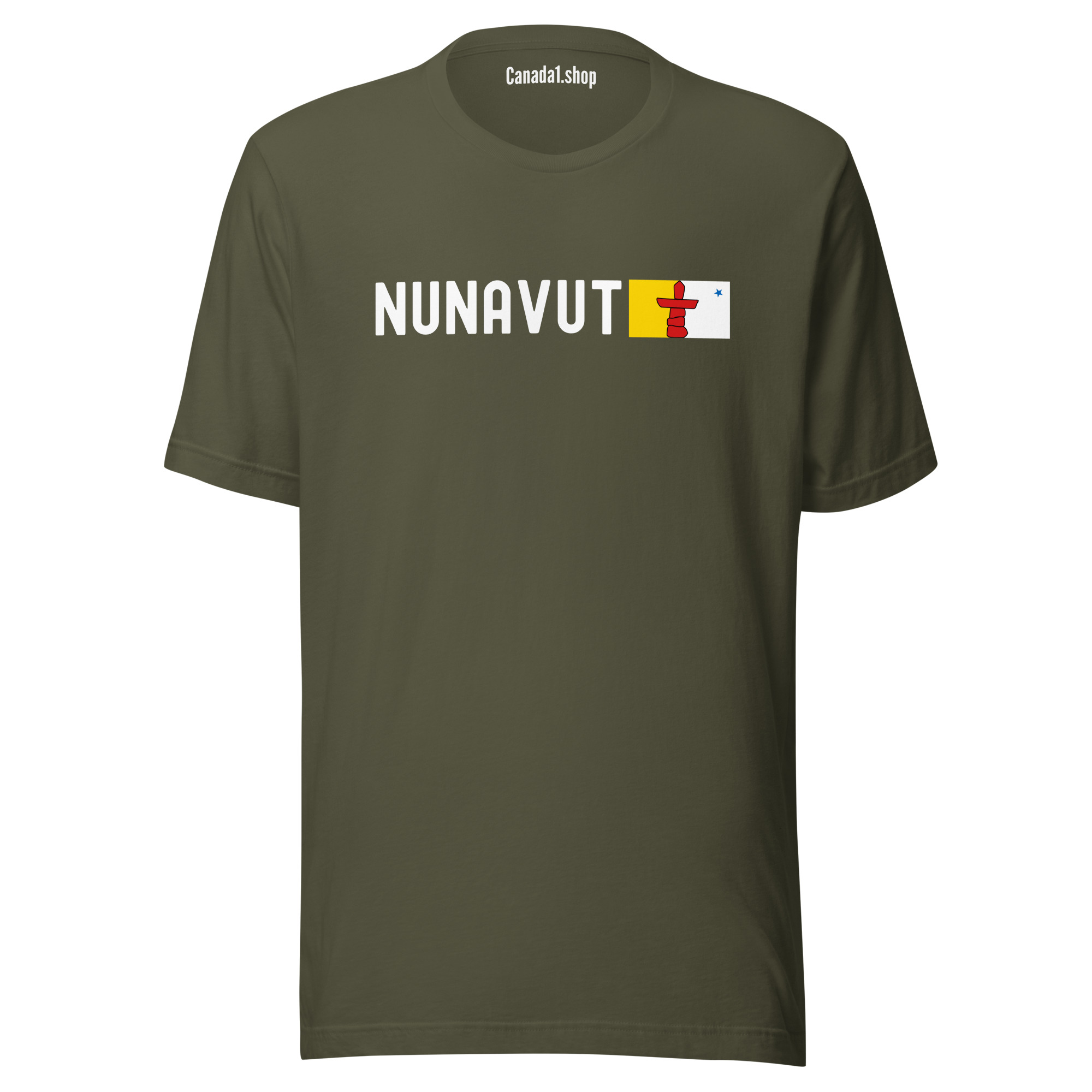 Nunavut Flag | Canada Provinces & Territories T-Shirt - Image 7