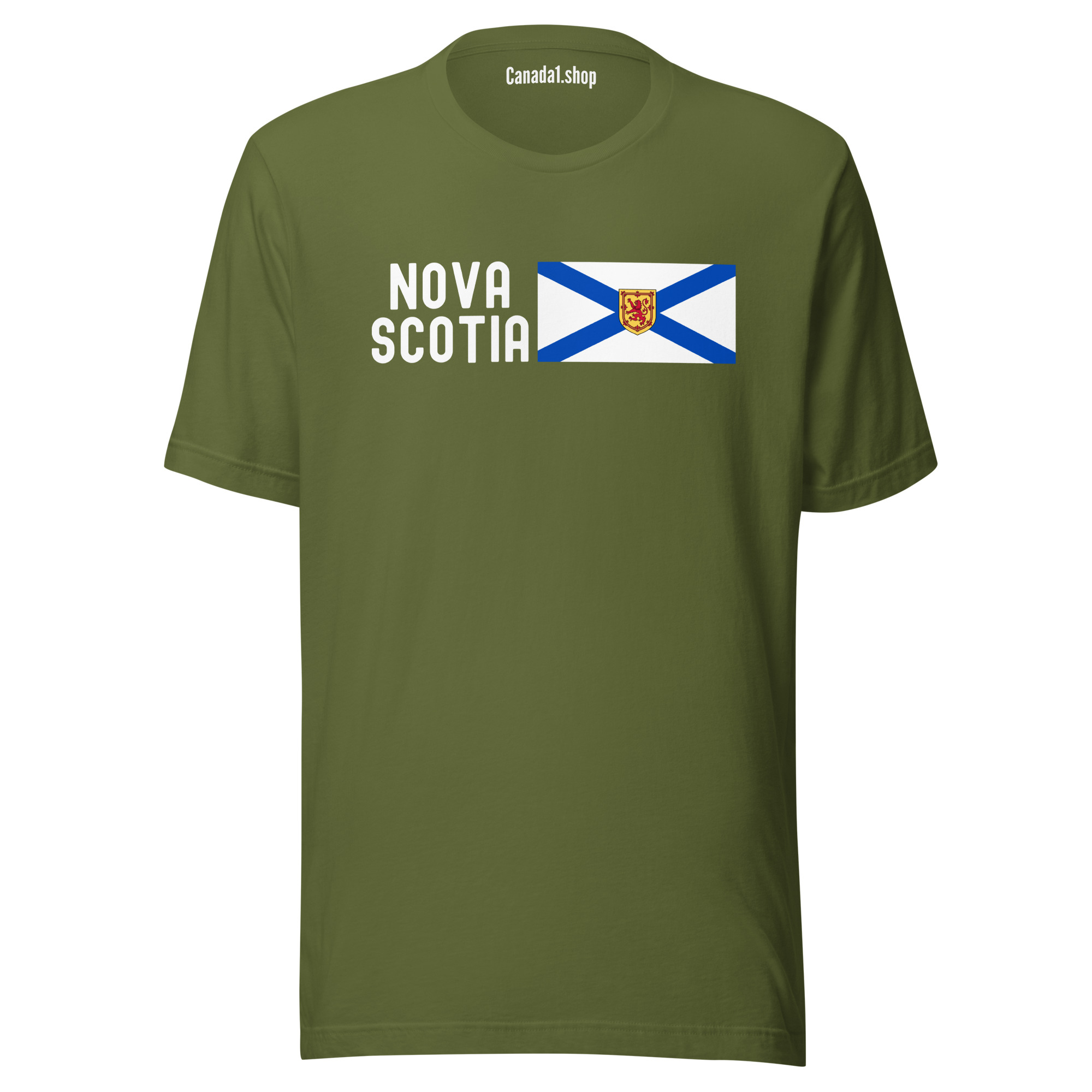 Nova Scotia Flag | Canada Provinces & Territories T-Shirt - Image 8