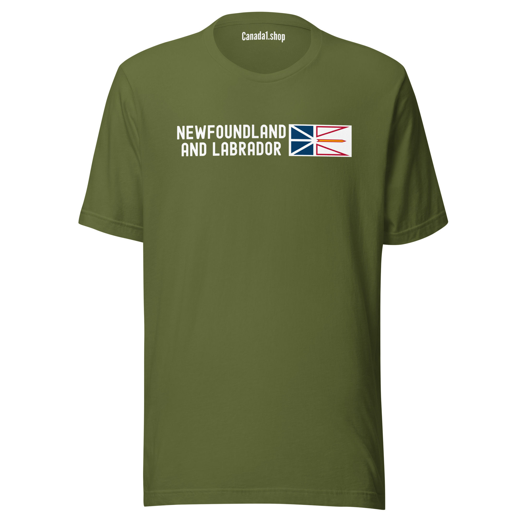 Newfoundland and Labrador Flag | Canada Provinces & Territories T-Shirt - Image 8