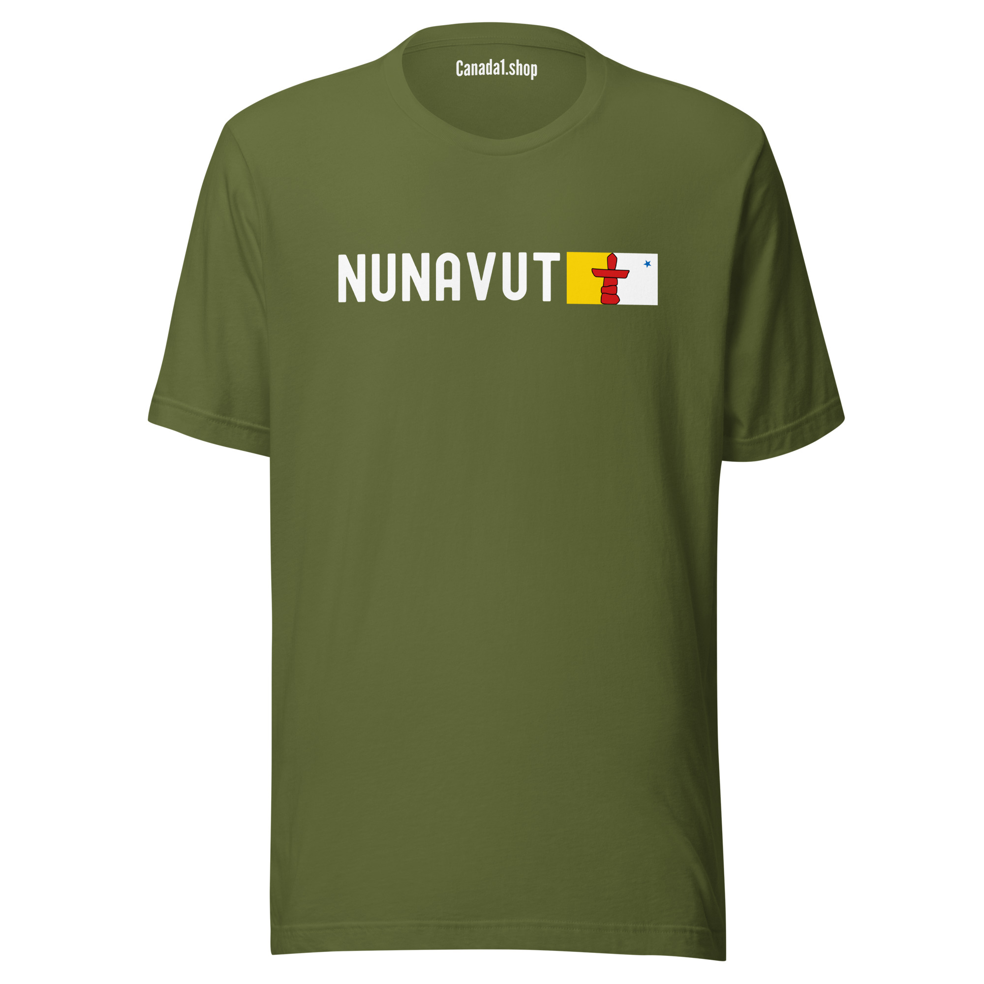 Nunavut Flag | Canada Provinces & Territories T-Shirt - Image 8