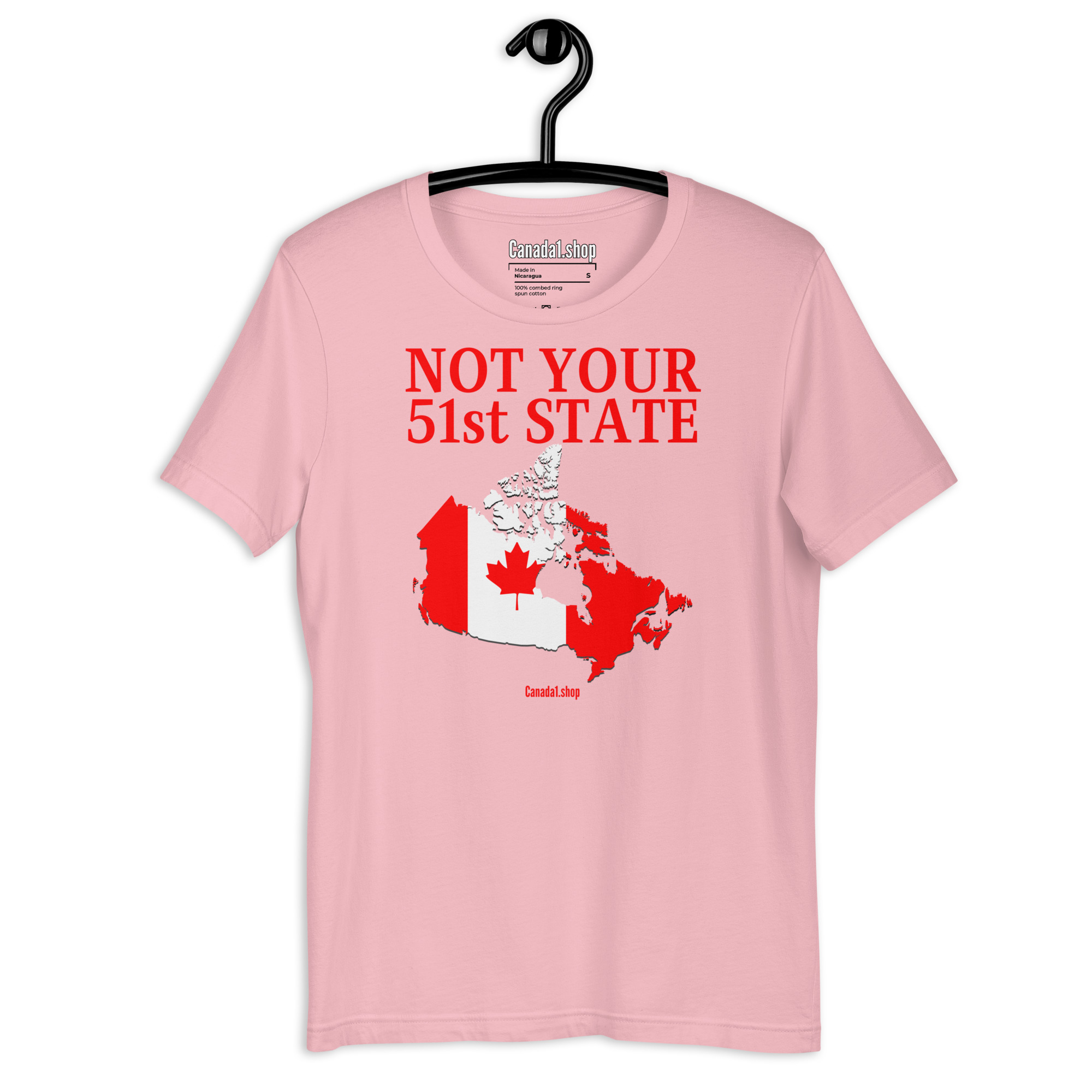 Canada Is Not Your 51st State - Canada Map Flag t-shirt - Image 11