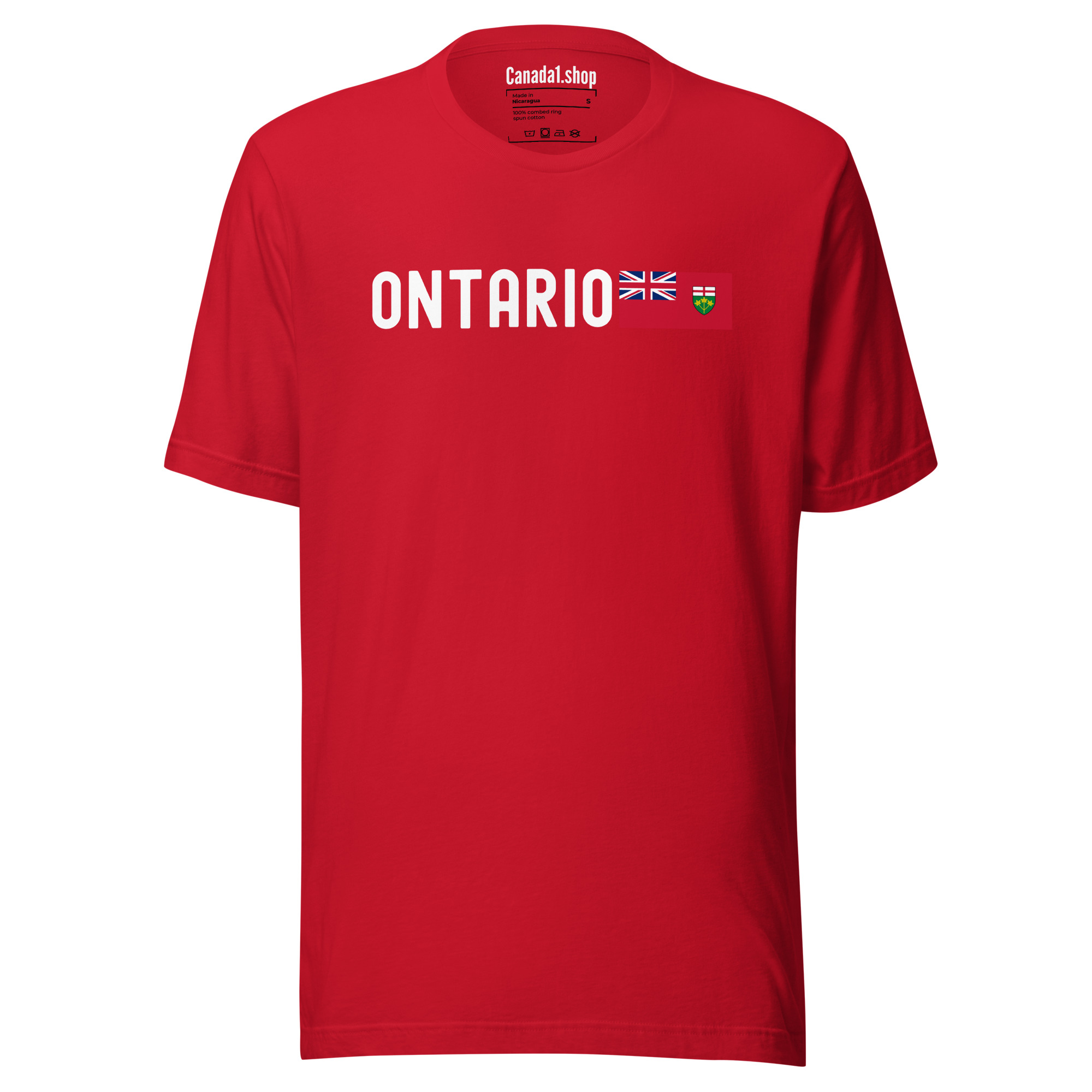 Ontario Flag | Canada Provinces & Territories T-Shirt - Image 5