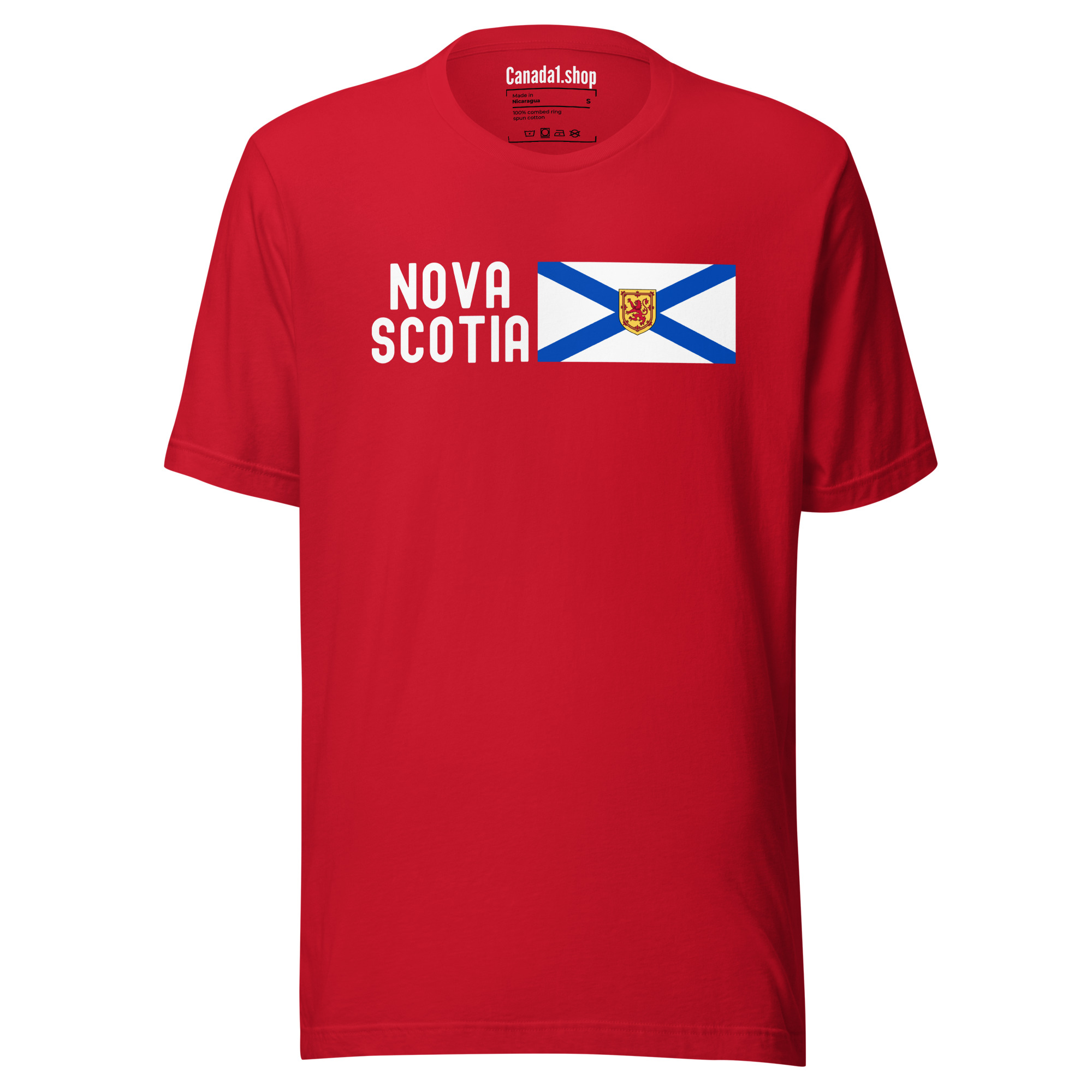 Nova Scotia Flag | Canada Provinces & Territories T-Shirt - Image 5
