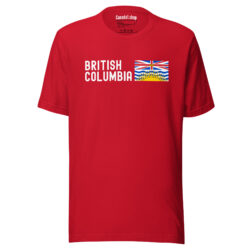 British Columbia Flag | Canada Provinces & Territories T-Shirt