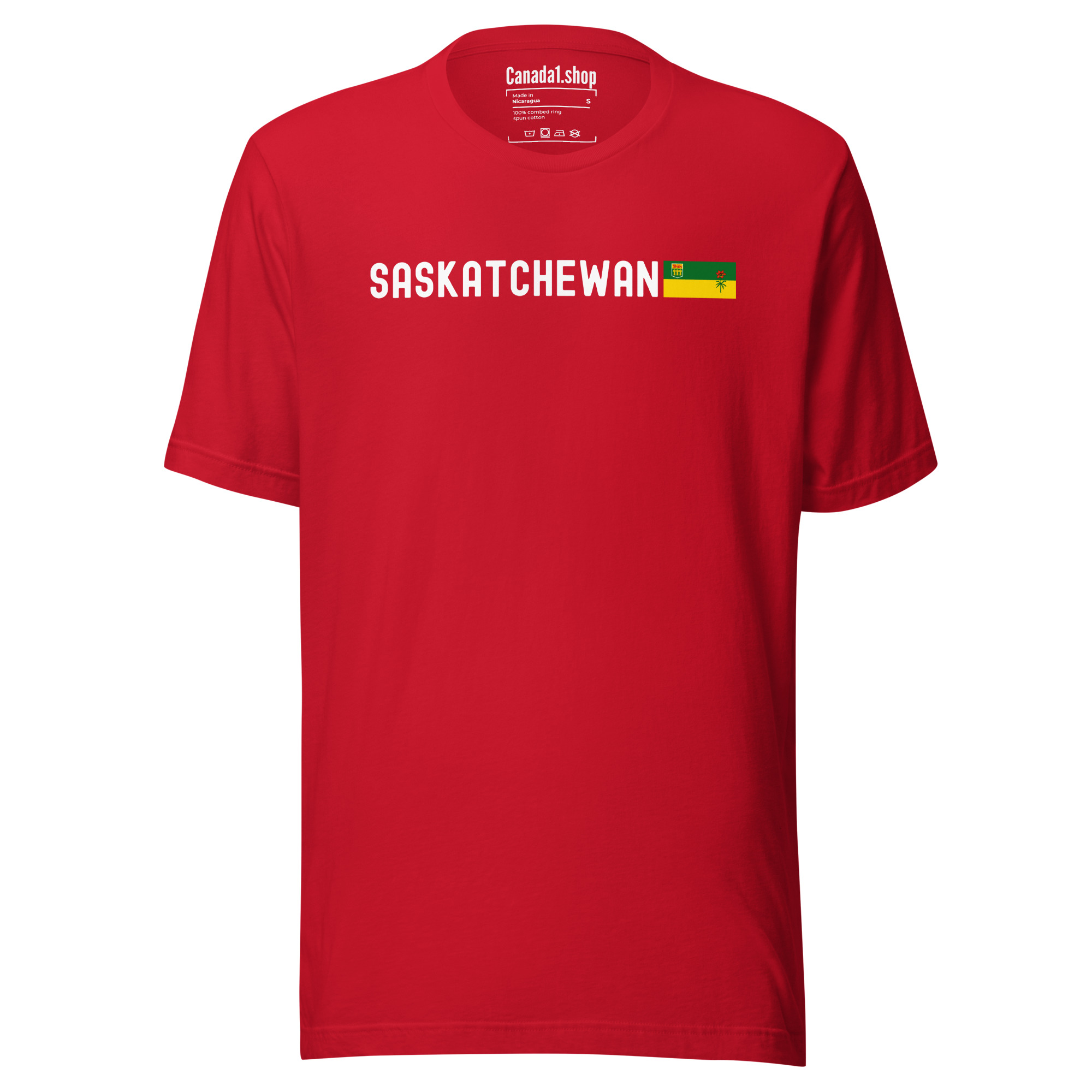 Saskatchewan Flag | Canada Provinces & Territories T-Shirt - Image 5
