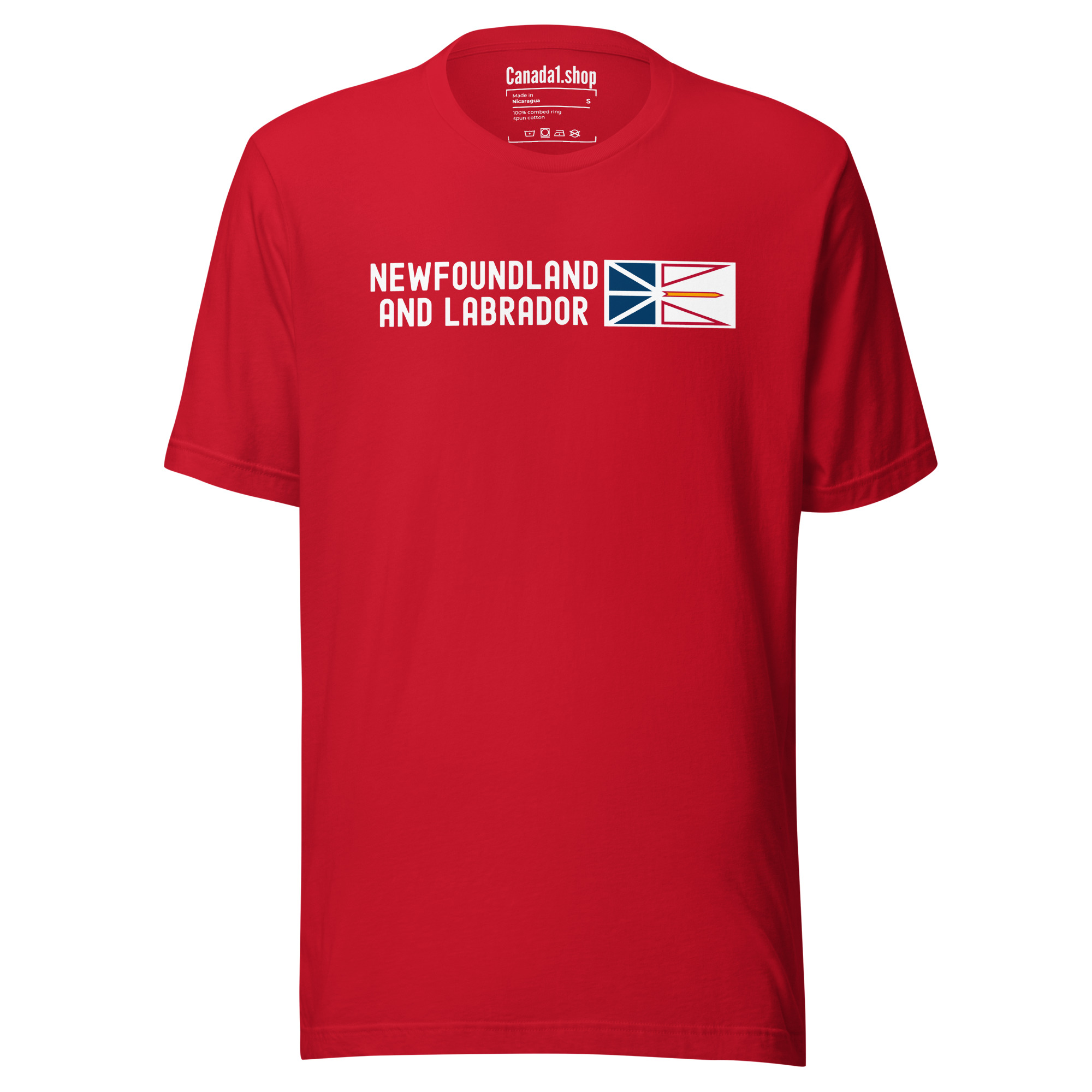 Newfoundland and Labrador Flag | Canada Provinces & Territories T-Shirt - Image 5