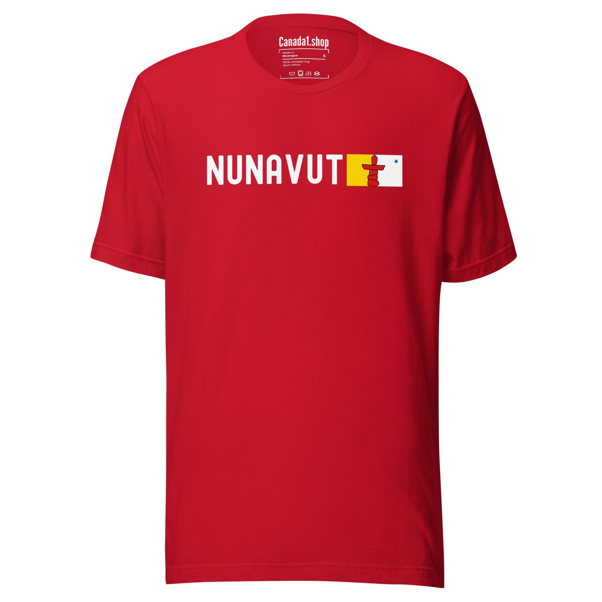 Nunavut Flag | Canada Provinces & Territories T-Shirt - Image 5