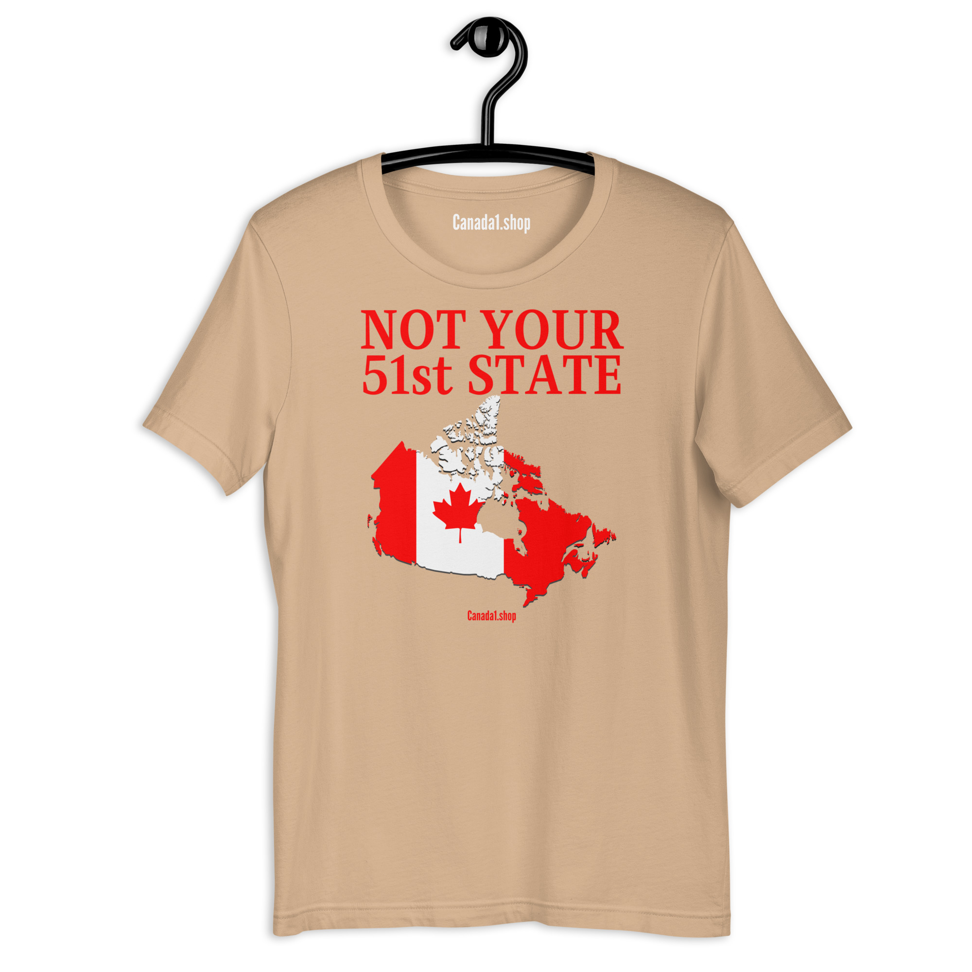 Canada Is Not Your 51st State - Canada Map Flag t-shirt - Image 10
