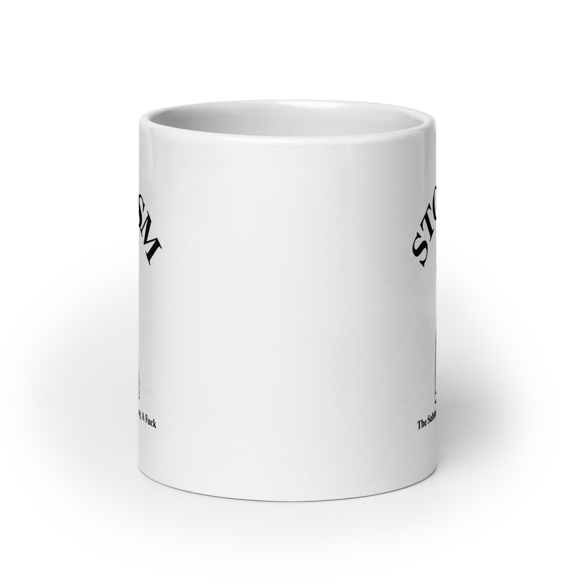 STOICISM The Subtle Art of Not Giving A Fuck – Zeno of Citium Coffee Mug - Image 9