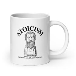STOICISM The Subtle Art of Not Giving A Fuck – Zeno of Citium Coffee Mug