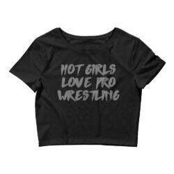 Alternative view of Vanessa Hudgens 'HOT GIRLS LOVE PRO WRESTLING' Crop Top