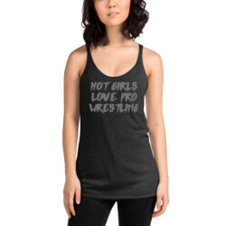 Alternative view of Vanessa Hudgens 'HOT GIRLS LOVE PRO WRESTLING' Women's Racerback Tank