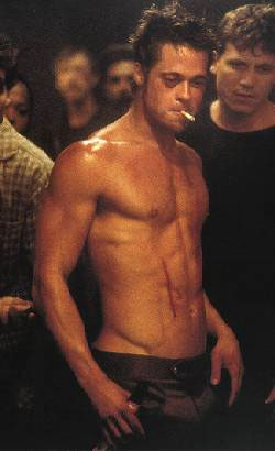 Brad Pitt Tyler Durden in Fight Club