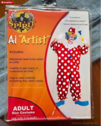 AI "artist" Halloween Spirit Costume