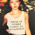 Jenny Holzer - Abuse of Power Comes As No Surprise from the series 'Truisms T-shirts' [1980]