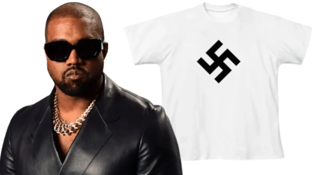 Kanye West Swastika T-Shirt