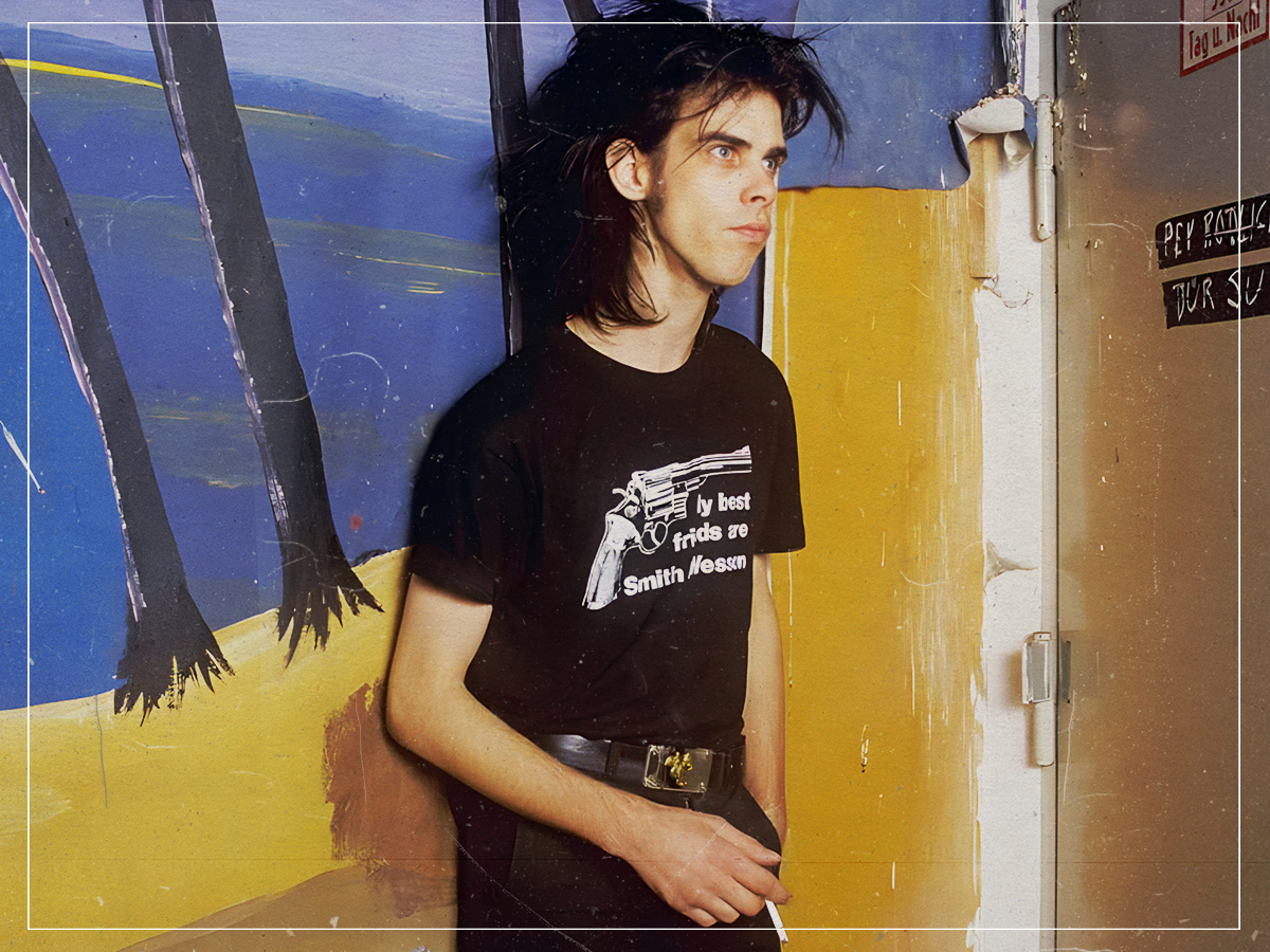 Nick Cave 1980s My best friends are Smith & Wesson shirt