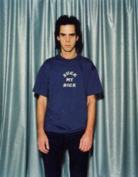 Nick Cave SUCK MY DICK shirt 1980s