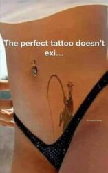 The perfect tattoo doesn't exi... meme - fisherman pussy tattoo