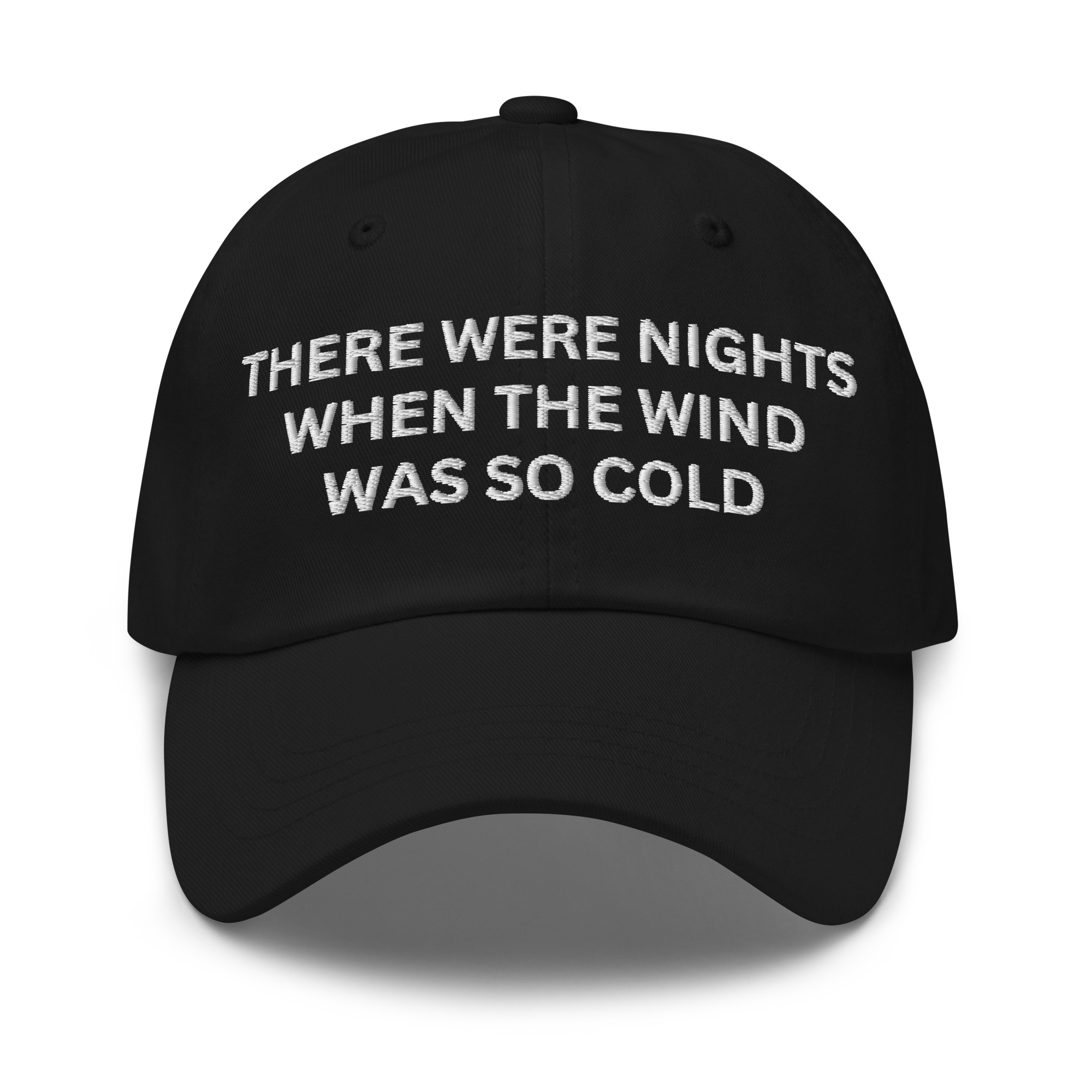 There Were Nights When The Wind Was So Cold Dad hat