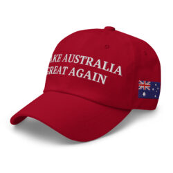 MAKE AUSTRALIA GREAT AGAIN | Australian Flag Hat (Embroidered)