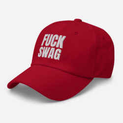 Alternative view of FUCK SWAG Hat (Embroidered)