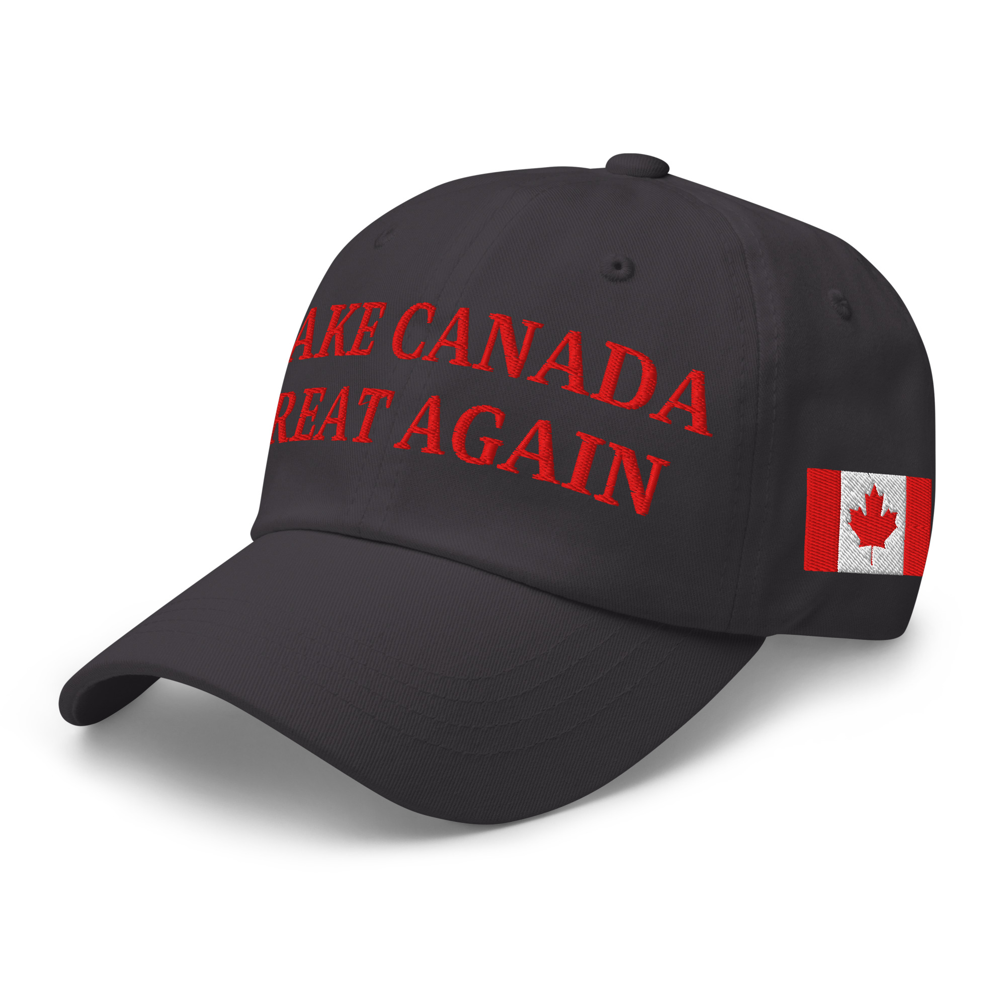 MAKE CANADA GREAT AGAIN | Canada Flag Hat (Embroidered Red Letters) - Image 8