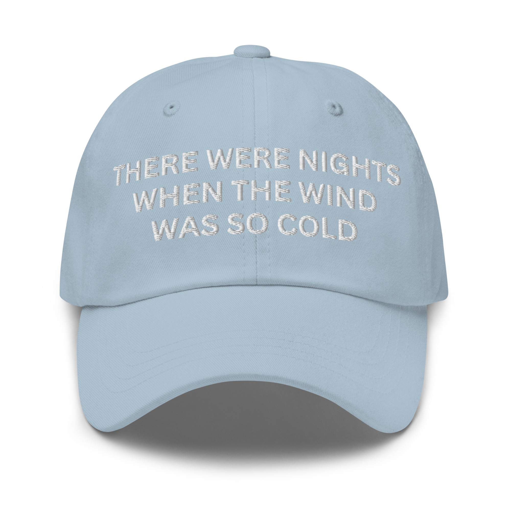 There Were Nights When The Wind Was So Cold Dad hat - Image 12