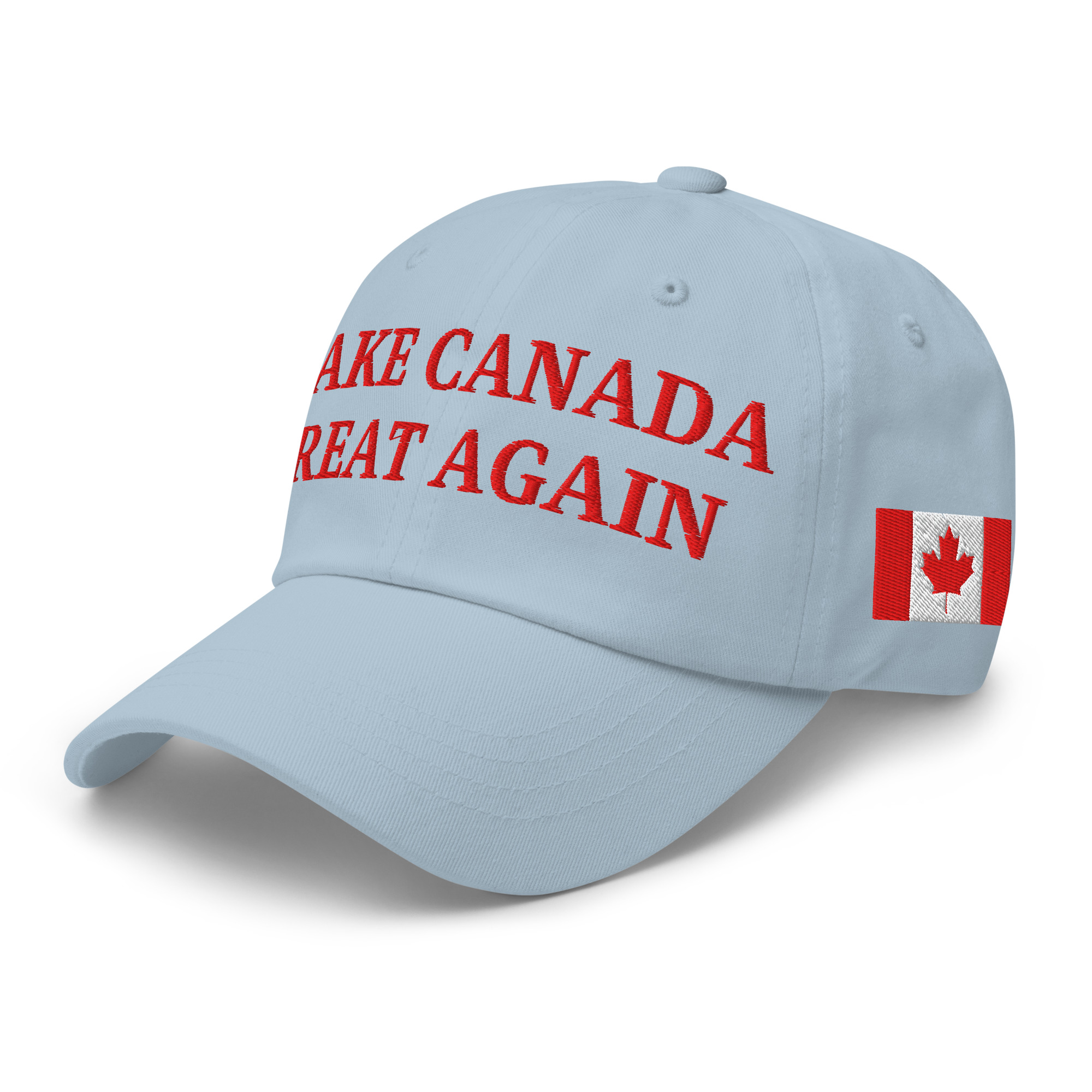 MAKE CANADA GREAT AGAIN | Canada Flag Hat (Embroidered Red Letters) - Image 13