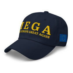 MEGA Make Europe Great Again | Flag of Europe Embroidered Hat