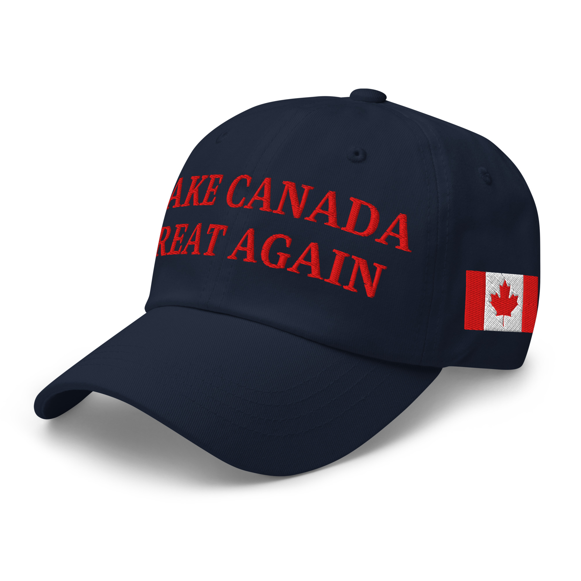 MAKE CANADA GREAT AGAIN | Canada Flag Hat (Embroidered Red Letters) - Image 5